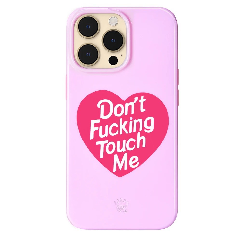 HOST PICK! LN — “Don’t FN Touch Me” iPhone 13/15 Pro Max Case — Velvet Caviar